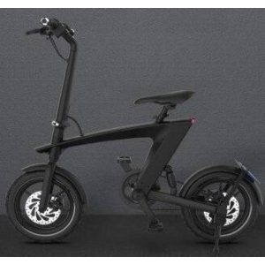 μίνι ηλεκτρικό ποδήλατο σε μαύρο χρώμα