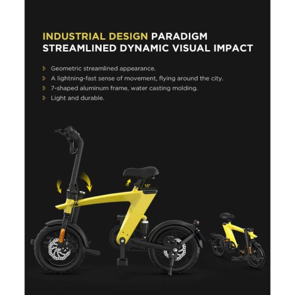 μίνι ηλεκτρικό ποδήλατο με μοντέρνο σχεδιασμό