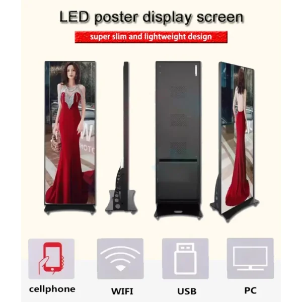 ελαφριά αφίσα LED