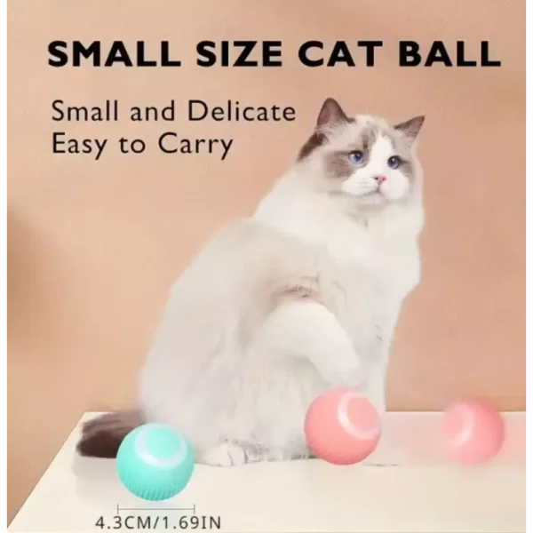 μικρού μεγέθους ηλεκτρονική μπάλα γάτας