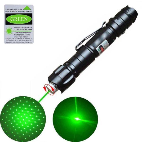 Laser Pointer Στυλό με Εμβέλεια 10 μιλίων (Πράσινο)