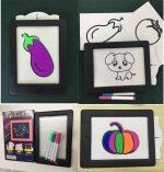 Μαγικός Λαμπερός Πίνακας Σχεδίασης με Μαρκαδόρους από Νέον - Image 15