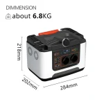 Φορητός Σταθμός Παραγωγής Ενέργειας με Μπαταρία Λιθίου (500W-1000W) - Image 3