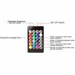 Smuxi E27 (3W) RGB Έξυπνη Λάμπα με Τηλεχειριστήριο 24 Πλήκτρων - Image 4