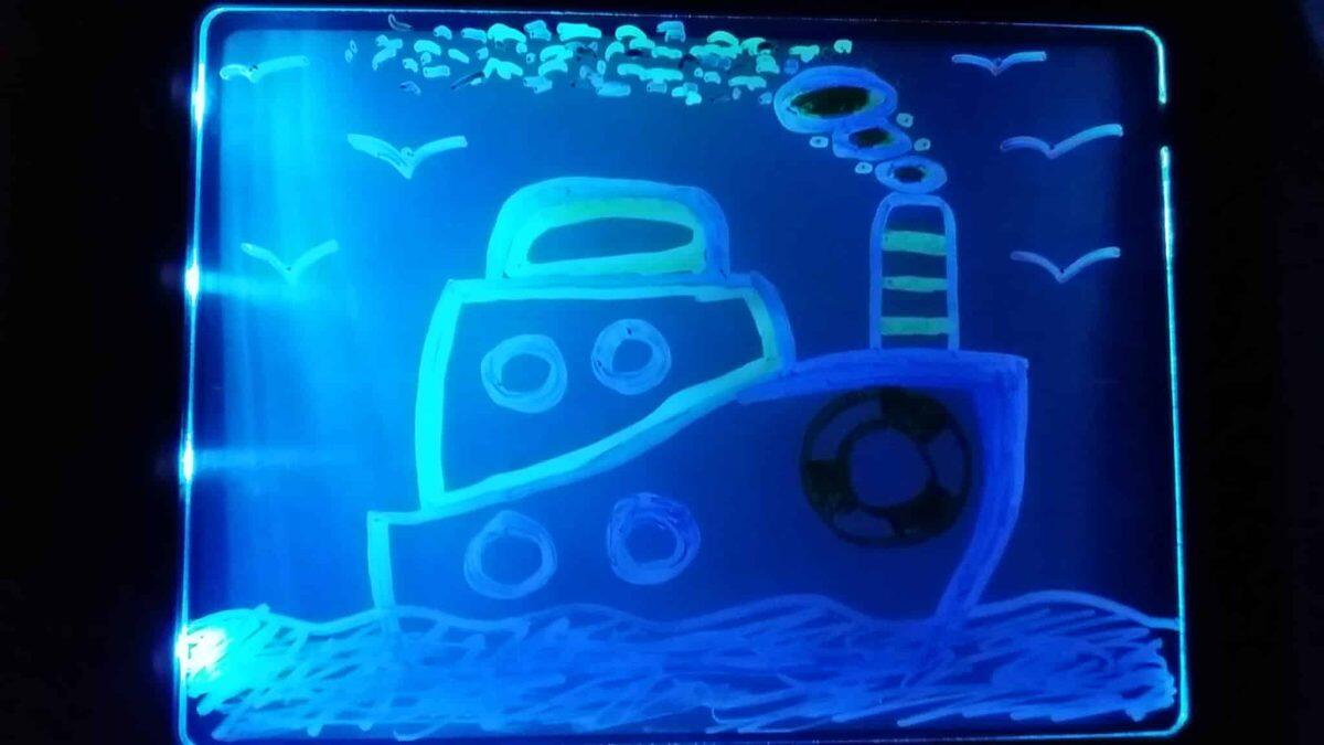 Μαγικός Λαμπερός Πίνακας Σχεδίασης με Μαρκαδόρους από Νέον - Image 14