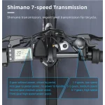 ADO A16 XE Αναδιπλούμενο Ηλεκτρικό Ποδήλατο χωρίς Χειρόγκαζο - Image 10