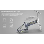 ADO A20 XE Αναδιπλούμενο Ηλεκτρικό Ποδήλατο χωρίς Χειρόγκαζο - Image 10