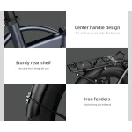 ADO A20 XE Αναδιπλούμενο Ηλεκτρικό Ποδήλατο χωρίς Χειρόγκαζο - Image 14