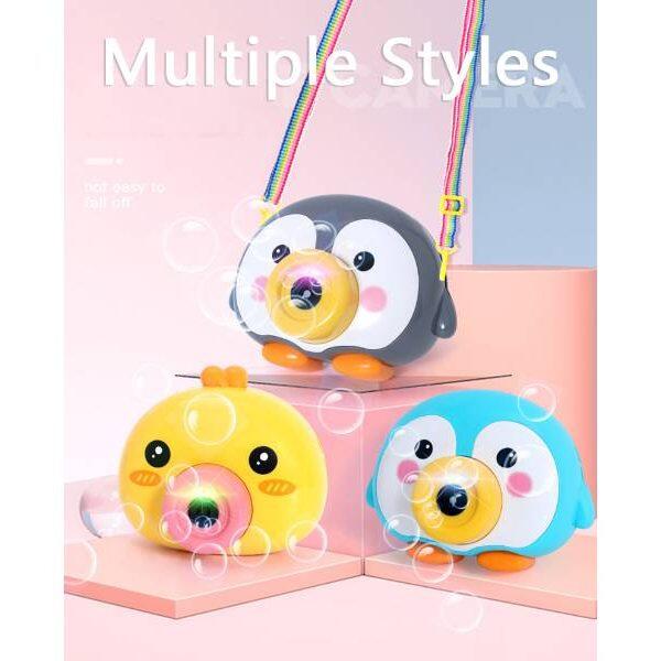 κάμερα με φούσκες με ζώα