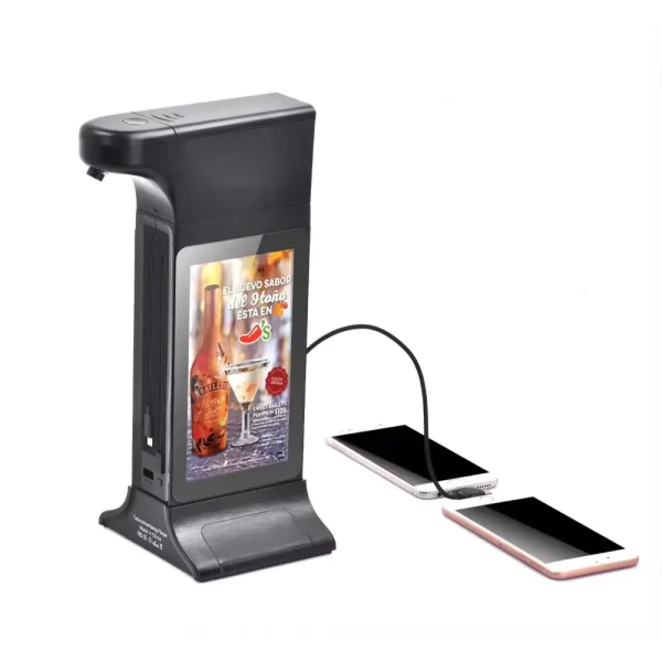 Αυτόματος Διανομέας Απολυμαντικού Χεριών με Ψηφιακή Σήμανση