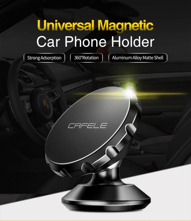 CAFELE-UNIVERSAL-MAGNETIC-MOBILE-PHONE-CAR-HOLDER_802x925 CAFELE Μαγνητική Βάση για Κινητά Τηλέφωνα με Περιστροφή 360ο - Image 1