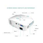 Crenova Φορητός Μίνι LED Προβολέας με Σύνδεση Android - Image 12