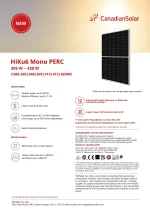 Canadian Solar Ηλιακό Πάνελ 395 Watt Full Black Mono Perc με MC4 - Image 2