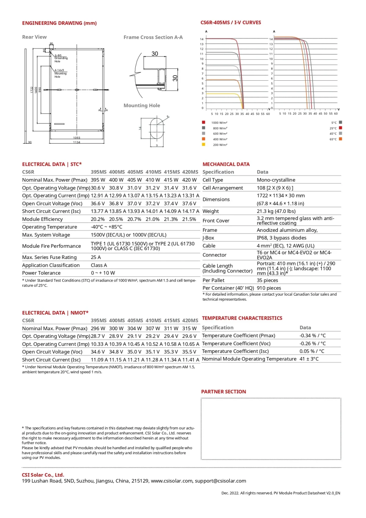 Canadian Solar Ηλιακό Πάνελ 395 Watt Full Black Mono Perc με MC4 - Image 3