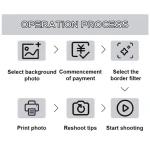 Φορητό Περίπτερο με Magic Mirror Photo Booth - Image 7