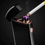 Αναπτήρας Πλάσματος Διπλού Τόξου που Φορτίζεται με Καλώδιο USB - Image 3