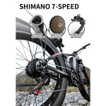 DUOTTS S26 Ηλεκτρικό Ποδήλατο Παντός Εδάφους με Διπλούς Κινητήρες - Image 10