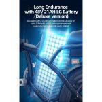 DYU A5 Έξυπνο Ηλεκτρικό Ποδήλατο - Image 12