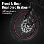 DYU D16 Έξυπνο Αναδιπλούμενο Ηλεκτρικό Ποδήλατο - Image 8