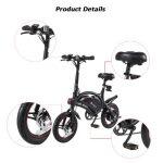 DYU D3 Έξυπνο Ηλεκτρικό Ποδήλατο - Image 3