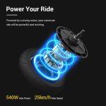 ELEGLIDE Coozy Αναδιπλούμενο Ηλεκτρικό Σκούτερ με LED Ψηφιακή Οθόνη (350W) - Image 18