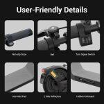 ELEGLIDE Coozy Αναδιπλούμενο Ηλεκτρικό Σκούτερ με LED Ψηφιακή Οθόνη (350W) - Image 9