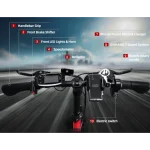 Hi-Flying F501 Αναδιπλούμενο Ηλεκτρικό Ποδήλατο - Image 4