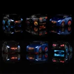 Τηλεχειριζόμενο FPV Νάνο Αυτοκίνητο Αγώνων με Βιντεοκάμερα - Image 4