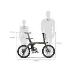 FIIDO D21 Αναδιπλούμενο Ηλεκτρικό Ποδήλατο με Αισθητήρα Ροπής - Image 5