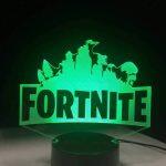 Fortnite - Ολογραφική Λάμπα με Οπτικό Φωτισμό 3D