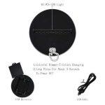 Καρδίες & Μπαλόνια - Ολογραφική Λάμπα με Οπτικό Φωτισμό 3D - Image 9