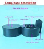 Ολογραφική Λάμπα Χεριού με Οπτικό Φωτισμό 3D - Image 5