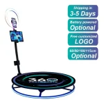 PhotoBooth Περιστρεφόμενη Πλατφόρμα 360 Μοιρών για Φωτογραφίες και Βίντεο - Image 9