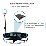 PhotoBooth Περιστρεφόμενη Πλατφόρμα 360 Μοιρών για Φωτογραφίες και Βίντεο - Image 3