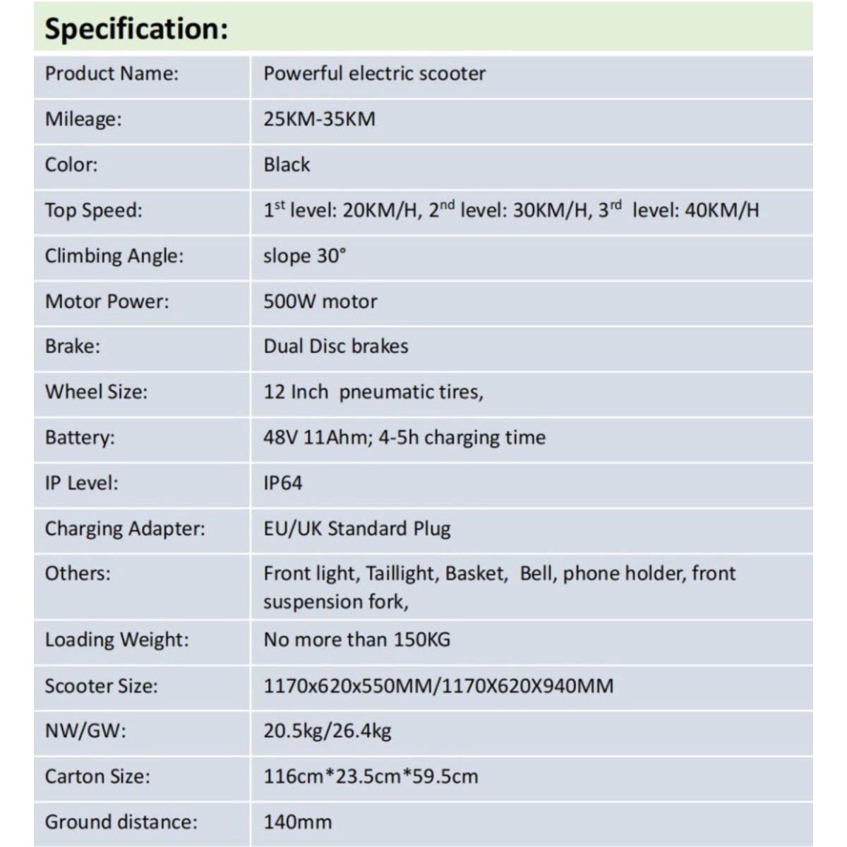 Hi-Flying M5 Pro Ηλεκτρικό Πατίνι με Κάθισμα - Image 10