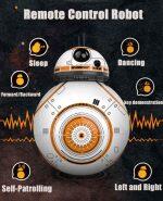Star Wars RC BB8 Έξυπνο Ρομπότ με Ηχητική Αλληλεπίδραση και 2.4G Τηλεχειριστήριο - Image 4