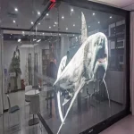 Διαφανές Ολογραφικό Φιλμ Οθόνη για Τζαμαρία (Αυτοκόλλητο) - Image 2