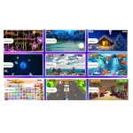 3D Διαδραστικό Σύστημα Προβολής Τοίχου και Δαπέδου με Πολλά Παιχνίδια - Image 7