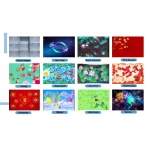 3D Διαδραστικό Σύστημα Προβολής Τοίχου και Δαπέδου με Πολλά Παιχνίδια - Image 9