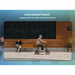 KuKirin C1 Αναδιπλούμενο Ηλεκτρικό Πατίνι με Χοντρά Ελαστικά - Image 8