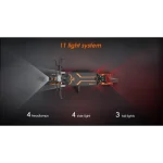 KuKirin G3 Pro Αναδιπλούμενο Ηλεκτρικό Σκούτερ με 2 Κινητήρες 1200W - Image 3