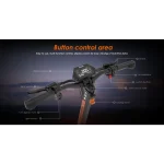 KuKirin G3 Pro Αναδιπλούμενο Ηλεκτρικό Σκούτερ με 2 Κινητήρες 1200W - Image 4