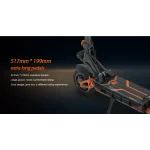 KuKirin G3 Pro Αναδιπλούμενο Ηλεκτρικό Σκούτερ με 2 Κινητήρες 1200W - Image 6