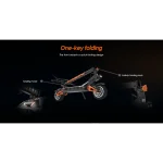 KuKirin G3 Pro Αναδιπλούμενο Ηλεκτρικό Σκούτερ με 2 Κινητήρες 1200W - Image 11