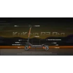 KuKirin G3 Pro Αναδιπλούμενο Ηλεκτρικό Σκούτερ με 2 Κινητήρες 1200W - Image 15