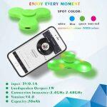 Fidget Spinner με φως LED και ηχείο Bluetooth - Image 3