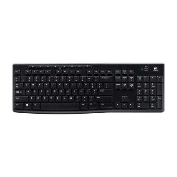 Logitech K270 Ασύρματο Πληκτρολόγιο με Ενοποιητικό Δέκτη