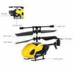 QS QS5010 Μίνι RC Ελικόπτερο Drone 3.5 Καναλιών με Ενσωματωμένο Γυροσκόπιο