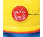 Μουσικό Τύμπανο με Φως για Μωρά με Περιστροφή 360o - Image 4