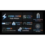 OneSport OT18 Ηλεκτρικό Ποδήλατο Πόλης - Image 7